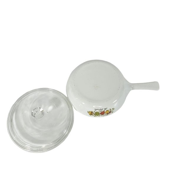 VTG Spice of Life Corning Ware Le Persil 6.5” Menuette Pan with Lid P-83-B - Picture 6 of 12